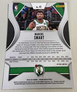 Marcus Smart 2019 2020 Panini Prizm Series Mint Card #41