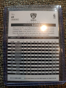 Kevin Garnett 2013 2014 Hoops Series RED PARALLEL VERSION Mint Card #65