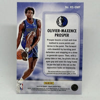 Olivier-Maxence Prosper 2023 2024 NBA Hoops Rise N Shine Jersey Series Mint Card #RS-OMP