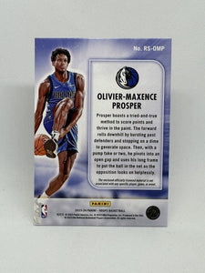 Olivier-Maxence Prosper 2023 2024 NBA Hoops Rise N Shine Jersey Series Mint Card #RS-OMP