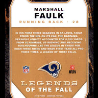 Marshall Faulk 2019 Donruss Legends of the Fall Series Mint Card #LF-11