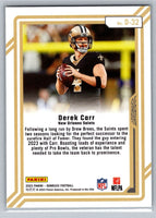 Derek Carr 2022 Donruss Dominators Series Mint Insert Card #D-32
