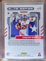 Saquon Barkley 2023 Panini Donruss The Elite Series Card #ES-6
