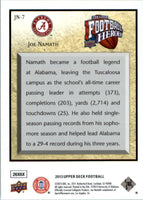 Joe Namath 2013 Upper Deck Football Heroes Series Mint Card #JN-7
