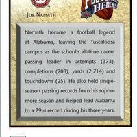 Joe Namath 2013 Upper Deck Football Heroes Series Mint Card #JN-7