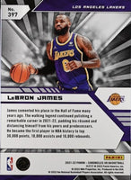 LeBron James 2021 2022 Panini Chronicles XR Series Mint Card #397
