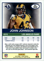 John Johnson 2019 Score GOLD Series Mint Card #302
