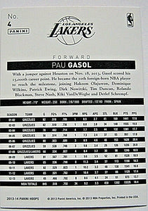 Pau Gasol 2013 2014 Hoops Series RED PARALLEL VERSION Mint Card #4