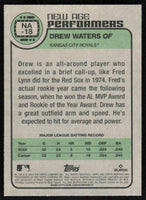 Drew Waters 2023 Topps Heritage New Age Performers Series Mint Card #NA-18
