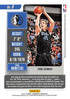 Dirk Nowitzki  2018 2019 Panini Contenders Season Ticket Series Mint Card #6
