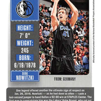 Dirk Nowitzki  2018 2019 Panini Contenders Season Ticket Series Mint Card #6