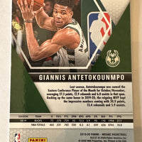Giannis Antetokounmpo 2019 2020 Panini Mosaic Series Mint Card #75