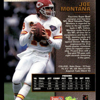 Joe Montana 1995 Pro Line Classic Series Mint Card #12