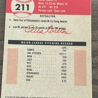 Steve Carlton 2022 Topps Chrome Platinum Series Mint Card #211
