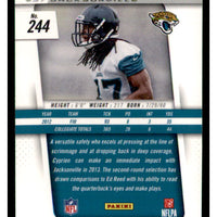 Jonathan Cyprien 2013 Panini Prizm Series Mint Rookie Card #244