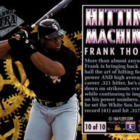 Frank Thomas 1994 Ultra Hitting Machines Series Mint Card #10