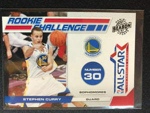 2010 2011 Panini Season Update Rookie Challenge Complete Mint 15 Card Set featuring Curry