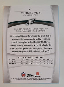 Michael Vick 2012 Topps Platinum Series Mint Card #11