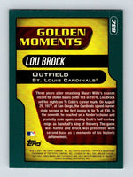 Lou Brock 2000 Topps Mint Card #788
