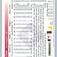 Will Clark 1997 Score Series Mint Card #6