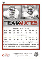 Darren McFadden 2008 SAGE Hit Teammates Series Mint Rookie Card #51
