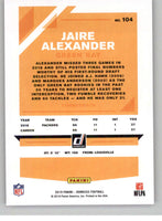 Jaire Alexander 2019 Donruss Press Proof Red Series Mint Card #104
