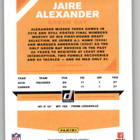 Jaire Alexander 2019 Donruss Press Proof Red Series Mint Card #104