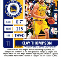 Klay Thompson 2019 2020 Panini Contenders Season Ticket Series Mint Card #62