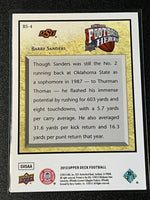 Barry Sanders 2013 Upper Deck Football Heroes Series Mint Card #BS4
