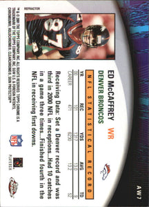 Ed McCaffrey 2001 Topps Own the Game Series Mint Card #AW7