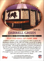 Darrell Green 2006 Topps Hall of Fame Tribute Mint Card #HOFT-DG
