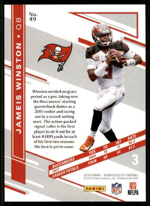 Jameis Winston 2018 Donruss Elite Series Mint Card #49