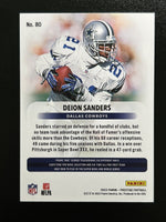 Deion Sanders 2023 Panini Prestige Series Mint Card #80
