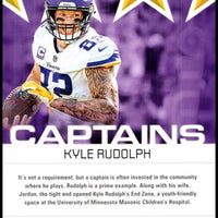 Kyle Rudolph 2019 Score Captains Series Mint Card #C-21