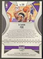 De'Aaron Fox 2019 2020 Panini Prizm Series Mint Card #120
