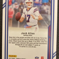 Josh Allen 2022 Donruss Dominators Series Mint Insert Card #D-4