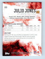 Julio Jones 2014 Topps Fire Series Mint Card #89
