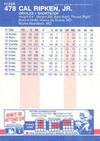 Cal Ripken Jr. 1987 Fleer Series Mint Card #478
