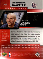 Jason Kidd 2005 2006 Upper Deck ESPN Mint Card #53
