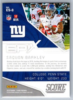 Saquon Barkley 2019 Score Epix Season Series Mint Card #ES-8
