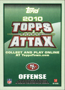 Frank Gore 2010 Topps Attax Code Card Series Mint Card