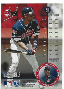 Albert Belle 1996 Leaf Bronze Series Mint Card #94