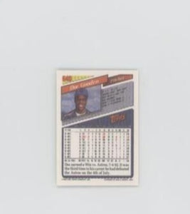 Dwight Gooden 1993 Topps Factory Set Micro Series Mint Card #640