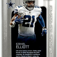 Ezekiel Elliott 2019 Score Fantasy Stars Series Mint Card #FS-17