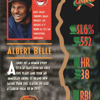 Albert Belle 1994 Sportflics Going Going Gone Series Mint Card #GG11