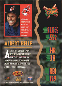 Albert Belle 1994 Sportflics Going Going Gone Series Mint Card #GG11