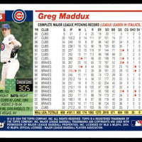 Greg Maddux 2005 Topps Series Mint Card #155