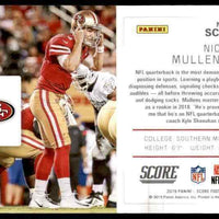 Nick Mullens 2019 Score Signal Callers Series Mint Card #SC-3