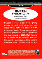 Dustin Pedroia 2011 Topps Lineage Series Mint Card #114
