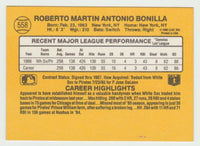 Bobby Bonilla 1987 Donruss Series Mint Rookie Card #558
